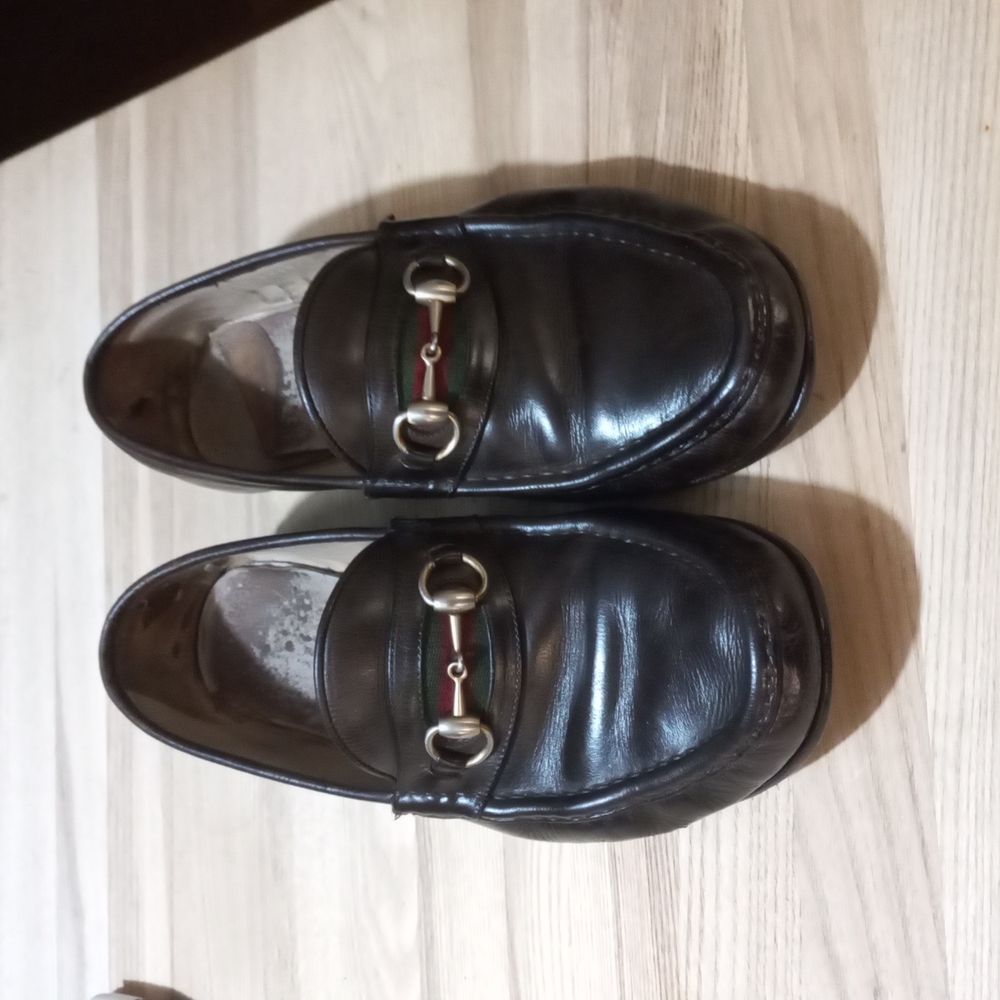 Gucci loafers 11D brown